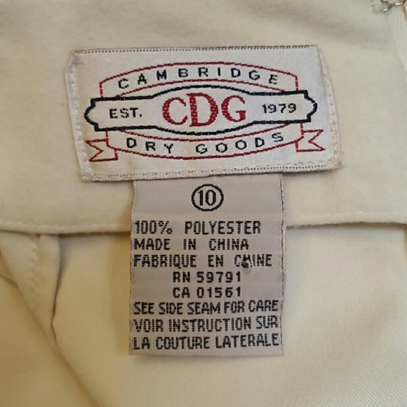 Ivory Knee-length Skirt - Picture 3 of 3